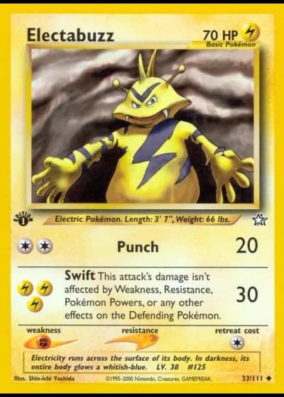 Electabuzz #33/111 — Neo Genesis