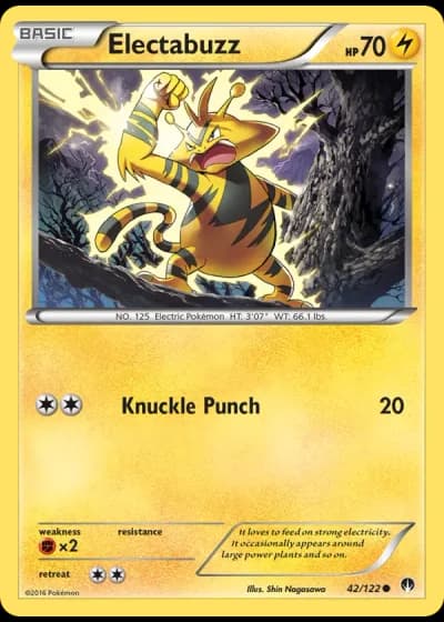 Electabuzz #42/122 — BREAKpoint