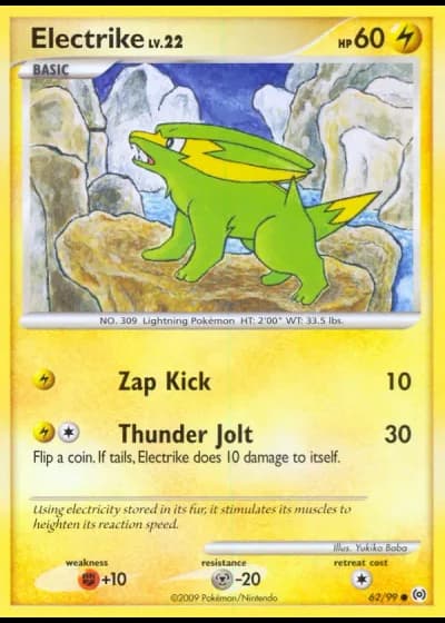 Electrike #62/99 — Arceus