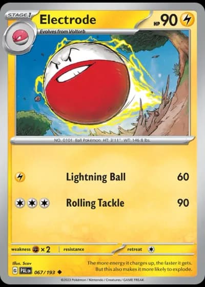 Electrode #067/193 — Paldea Evolved