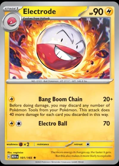 Electrode #101/165 — 151