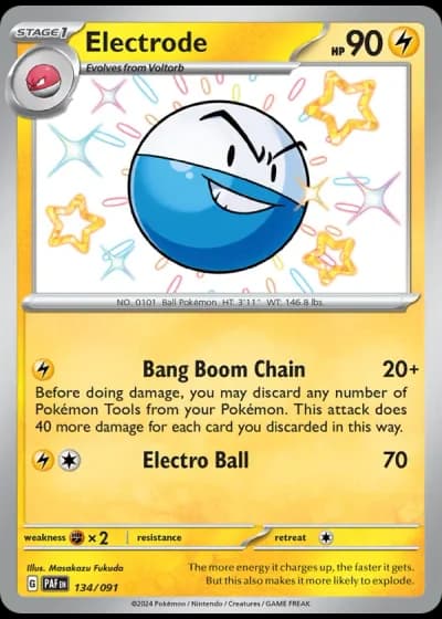 Electrode #134/91 — Paldean Fates