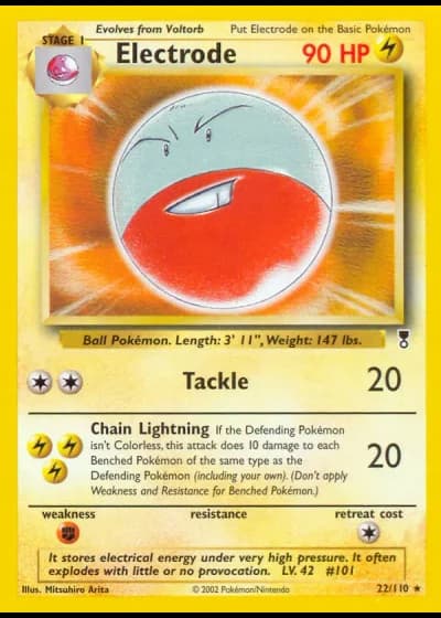 Electrode #22/110 — Legendary Collection