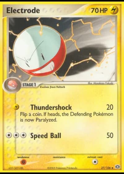 Electrode #27/106 — Emerald