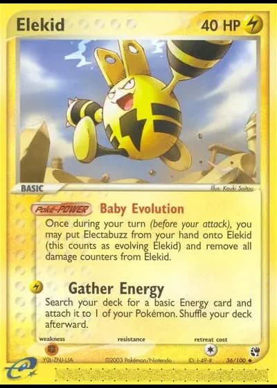 Elekid #36/100 — Sandstorm
