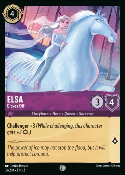 Elsa - Gloves Off #39/204 — Rise of the Floodborn
