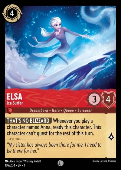 Elsa - Ice Surfer #109/204 — The First Chapter