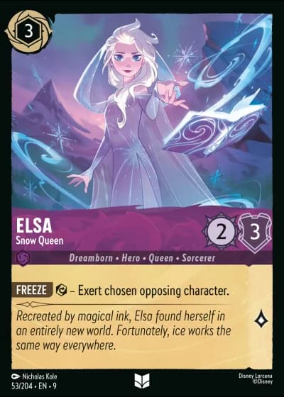 Elsa - Snow Queen #53/204 — Fabled
