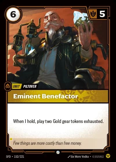 Eminent Benefactor #152/303 — Spiritforged