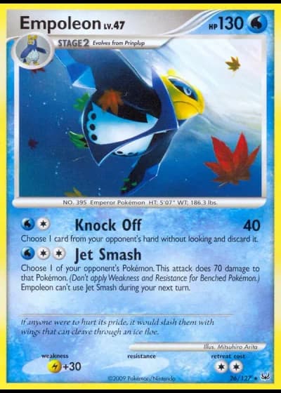 Empoleon #26/127 — Platinum