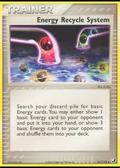 Energy Recycle System #81/115 — Unseen Forces
