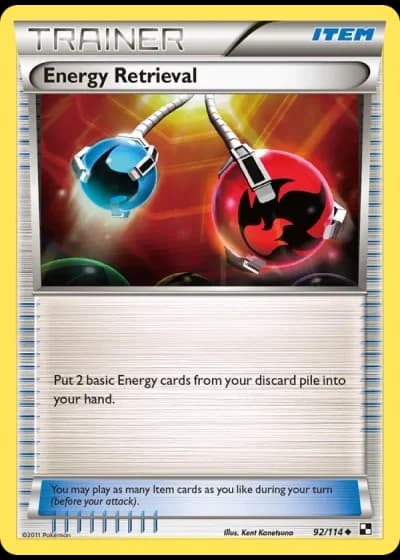 Energy Retrieval #92/114 — Black & White