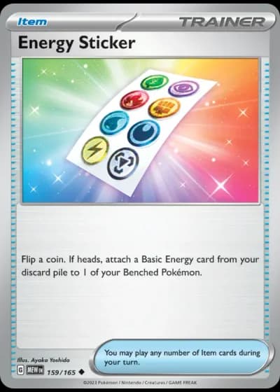 Energy Sticker #159/165 — 151