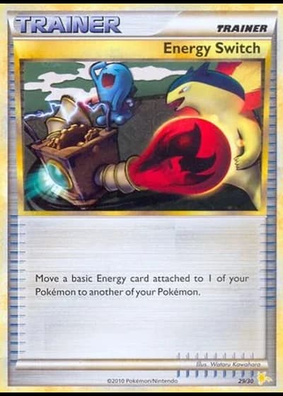 Energy Switch #29/30 — HS trainer Kit (Raichu)