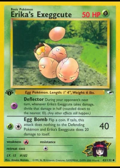 Erika's Exeggcute #43/132 — Gym Heroes