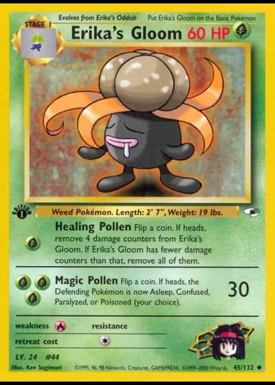 Erika's Gloom #45/132 — Gym Heroes