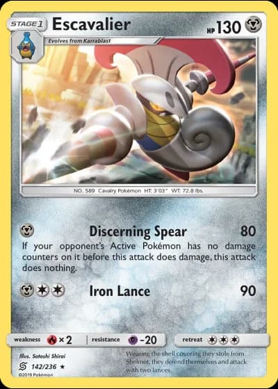 Escavalier #142/236 — Unified Minds