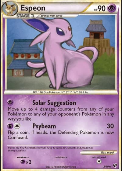 Espeon #2/90 — Undaunted