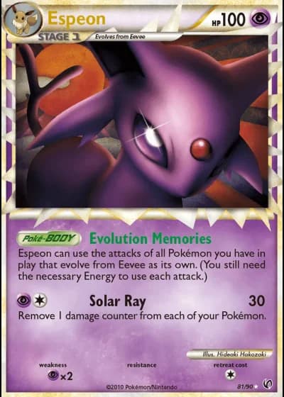 Espeon #81/90 — Undaunted