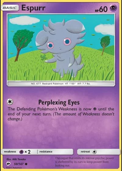 Espurr #59/147 — Burning Shadows