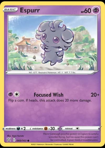 Espurr #60/163 — Battle Styles