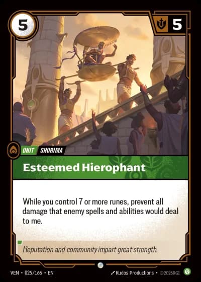 Esteemed Hierophant #025/248 — Vendetta
