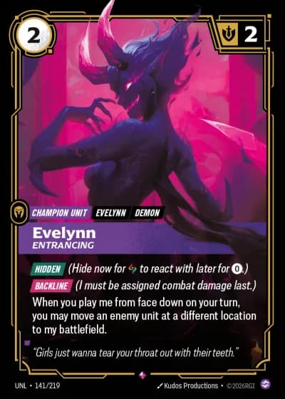 Evelynn, Entrancing #141/308 — Unleashed
