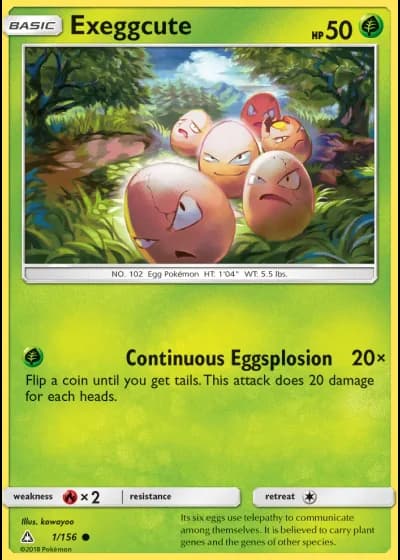 Exeggcute #1/156 — Ultra Prism