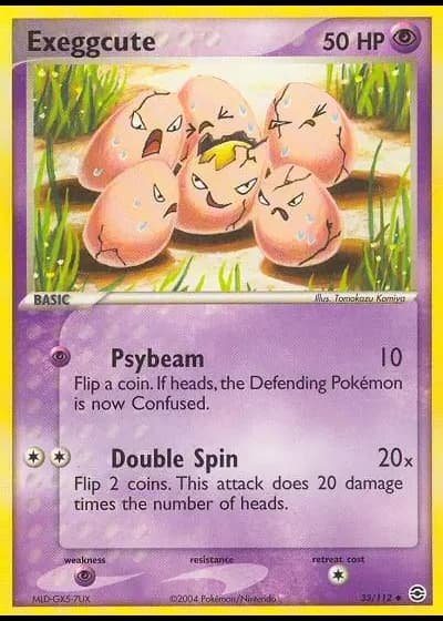 Exeggcute #33/112 — FireRed & LeafGreen