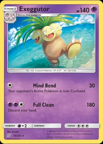 Exeggutor #74/236 — Unified Minds