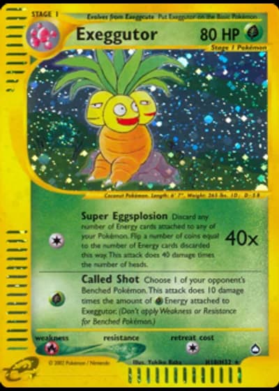 Exeggutor H10/147 — Aquapolis