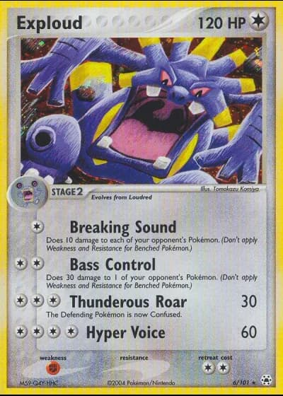 Exploud #6/101 — Hidden Legends