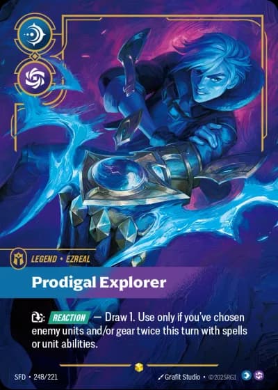 Ezreal, Prodigal Explorer #248/303 — Spiritforged