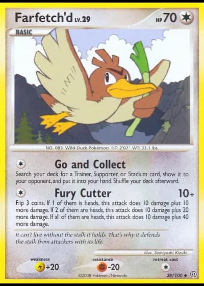 Farfetch'd #38/100 — Stormfront