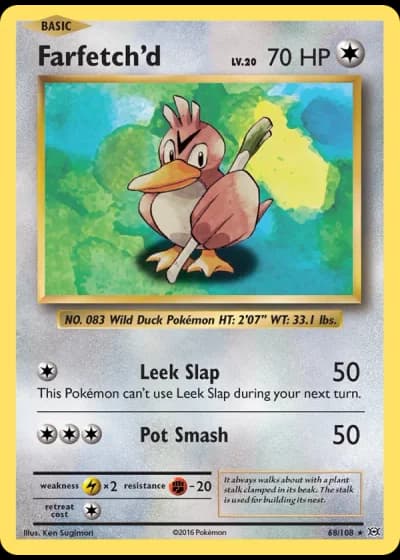 Farfetch'd #68/108 — Evolutions