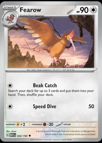 Fearow #022/165 — 151