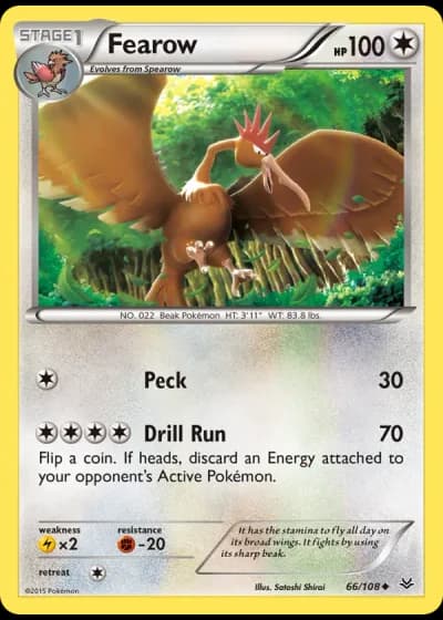 Fearow #66/108 — Roaring Skies