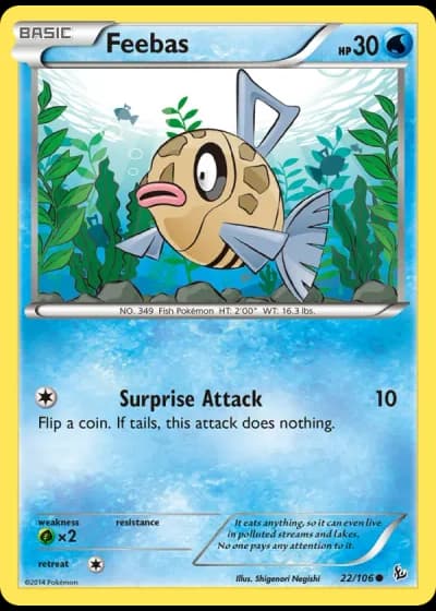 Feebas #22/106 — Flashfire