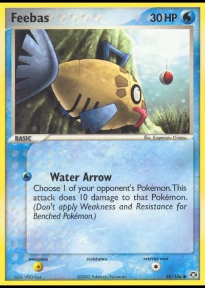 Feebas #50/106 — Emerald