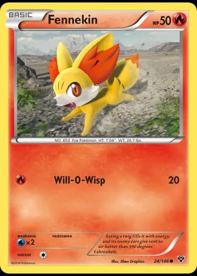 Fennekin #24/146 — XY