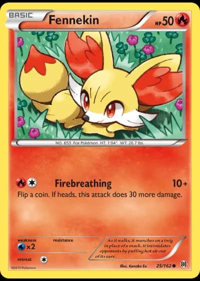 Fennekin #25/162 — BREAKthrough