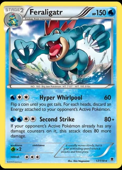 Feraligatr #17/119 — Phantom Forces