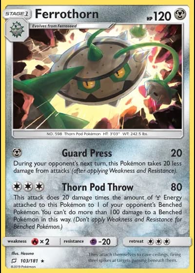 Ferrothorn #103/181 — Team Up
