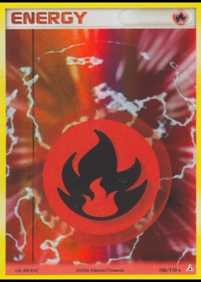 Feuerenergie #106/110 — EX Holon Phantoms