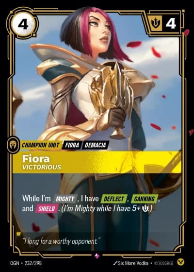 Fiora, Victorious #232/352 — Origins