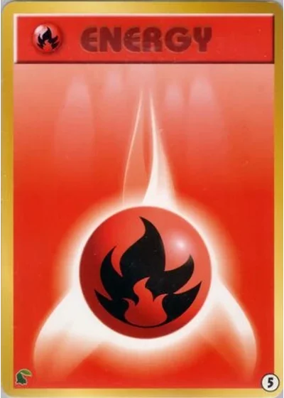 Fire Energy #5 — Intro Pack Neo (Chikorita)