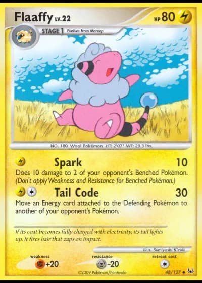 Flaaffy #48/127 — Platinum