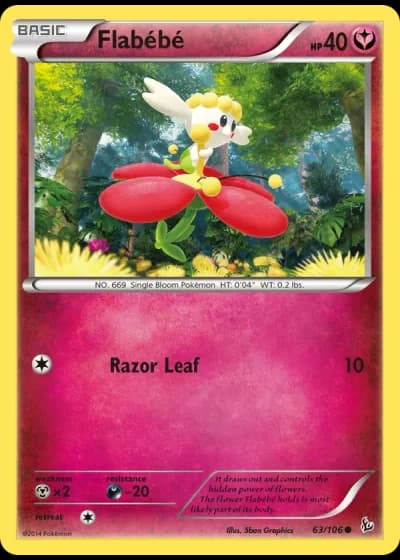 Flabébé #63/106 — Flashfire