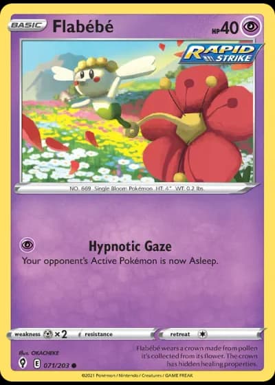 Flabébé #71/203 — Evolving Skies