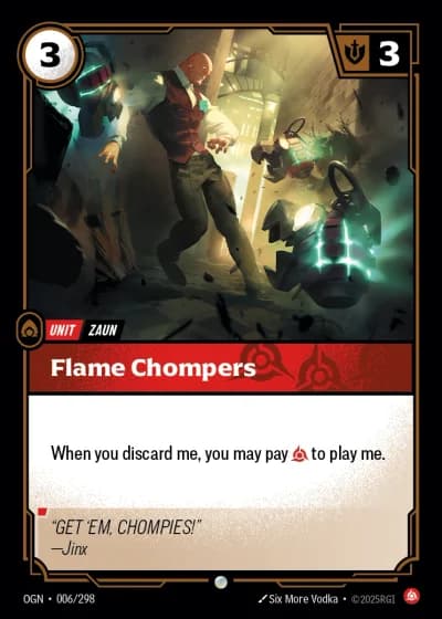 Flame Chompers #006/352 — Origins
